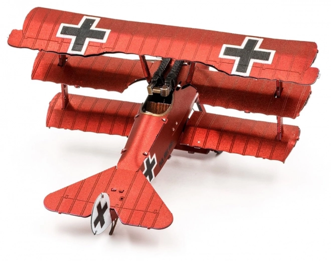 metal earth 3d puzzle fokker dr. i háromfedelű repülőgép