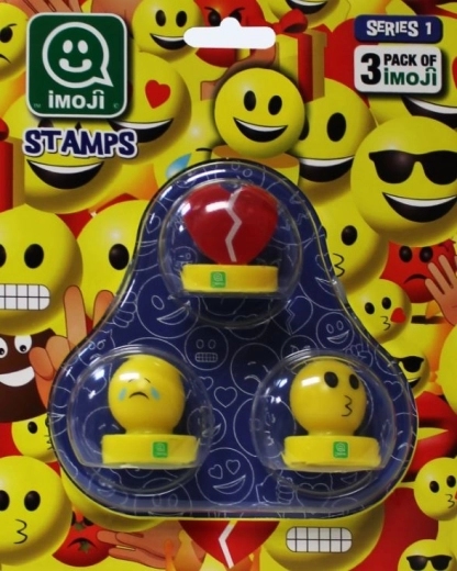 Imoji bélyegkészlet 3 db – emojik