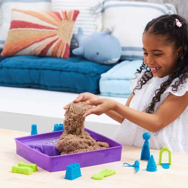 Kinetic Sand strand építkezés készlet