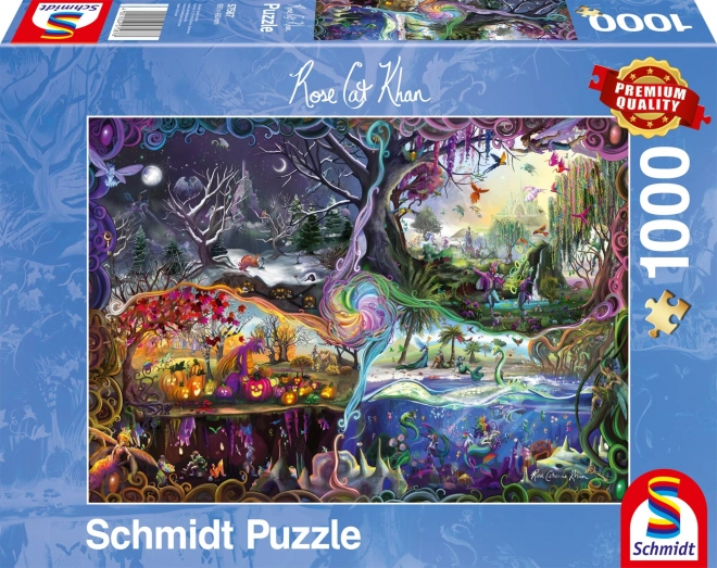 Schmidt puzzle négy világ egy kapuja 1000 darab