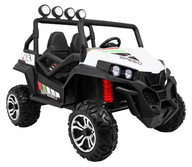 Gyermek elektromos autó 4x4 távirányítóval és MP3