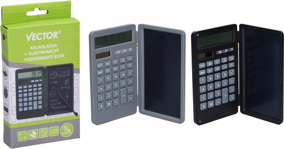 Számológép és elektronikus jegyzetfüzet Vector