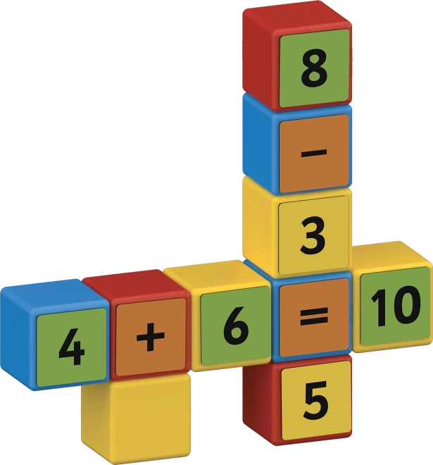 Geomag Magicube Matematikai Mágneses Kockakészlet 55 Darab