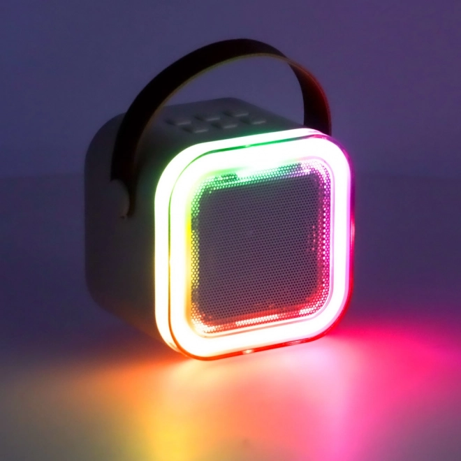 Karaoke szett két mikrofonnal és Bluetooth hordozható hangszóróval