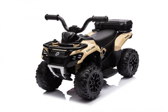 Gyermek elektromos quad Explorer Khaki