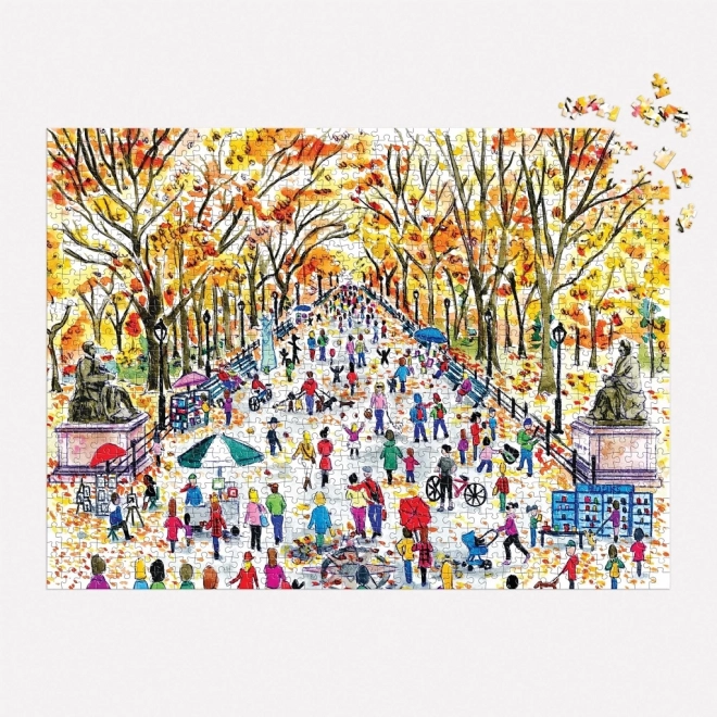 Puzzle Ősz a Central Parkban 1000 darabos