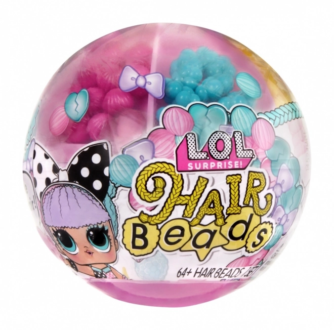 Lalka L.O.L. Surprise Hair Beads Tots - 12 darabos csomagolás