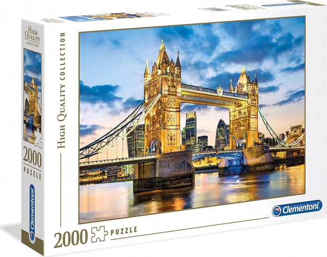 Tower Bridge alkonyatkor puzzle - 2000 darab