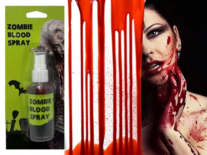 Halloween művérspray eltávolítható smink 60ml