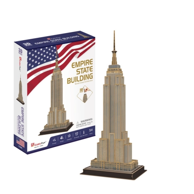 3D Puzzle Empire State Building 54 darabos készlet