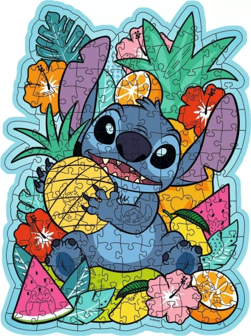 Disney Stitch fa puzzle 150 darabos