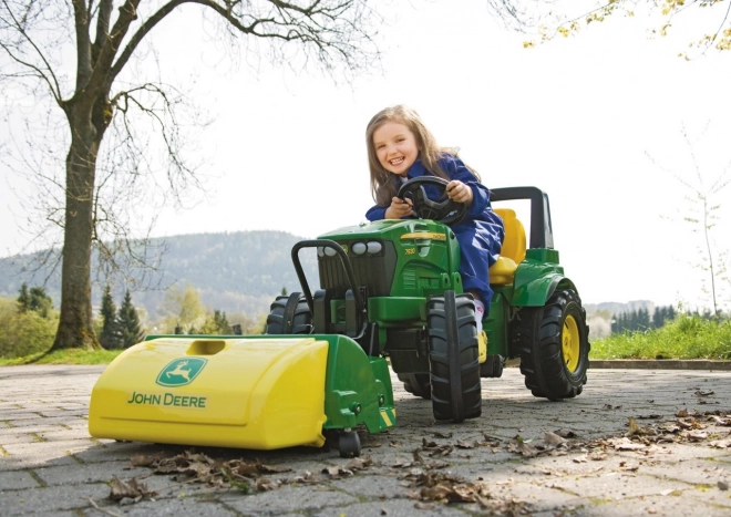 John Deere söprűs utánfutó a Rolly Toys-tól