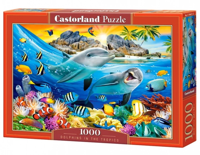 Delfinek a tropikuson puzzle 1000 darabos