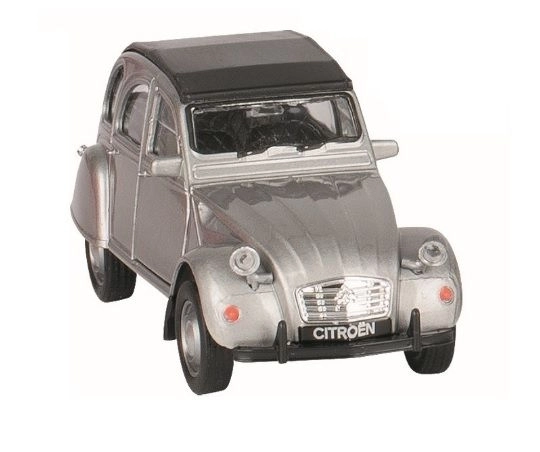 Fém Citroën 2CV kisautó