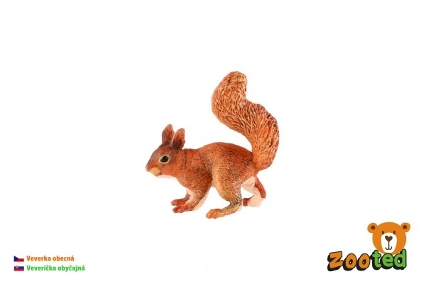 Veverka zooted műanyag figura 9 cm