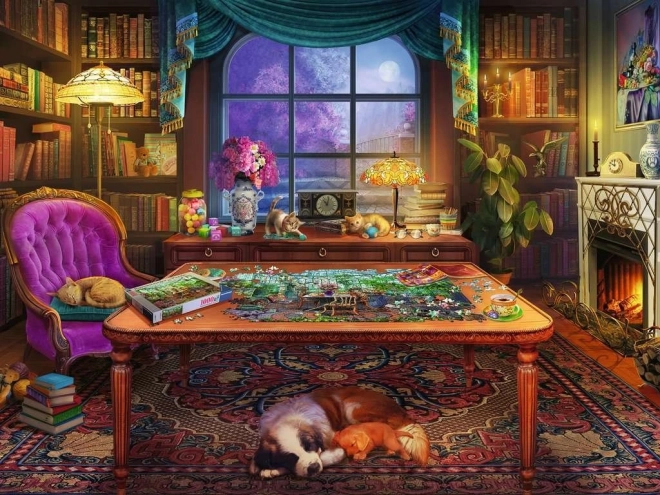 Ravensburger 750 darabos Puzzle Szoba