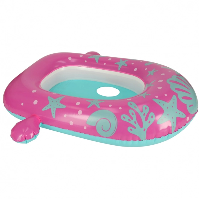 BESTWAY 34091 Gyermek felfújható csónak üléssel és tetővel, rózsaszín, 1-2 év, 18 kg
