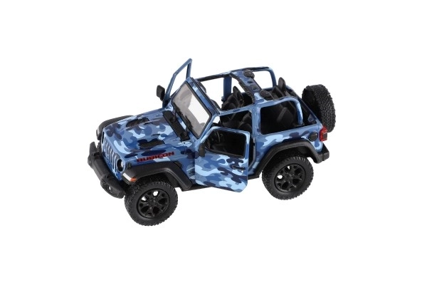 Jeep Wrangler Camo Edition autómodell - Kinsmart