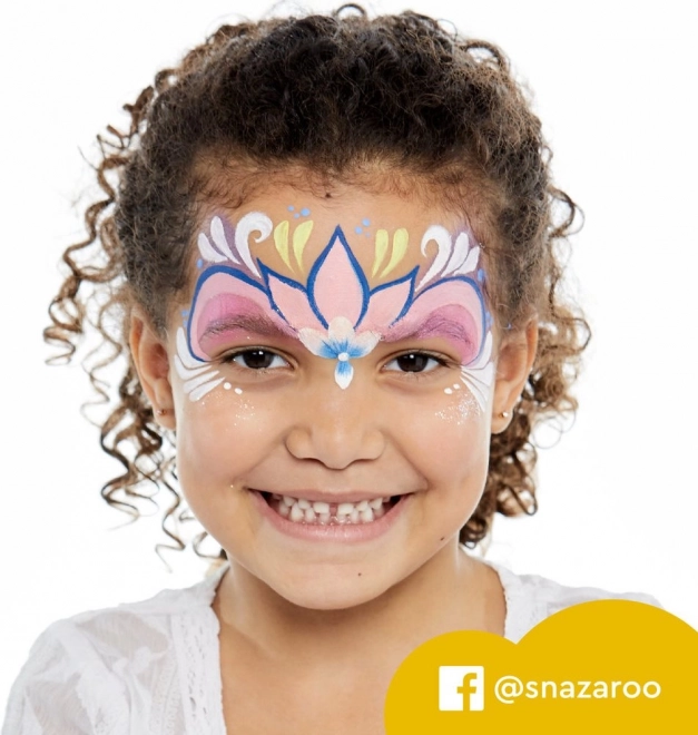Snazaroo arc- és testfesték készlet sablonokkal Egyhör Unicorn és pillangók számára