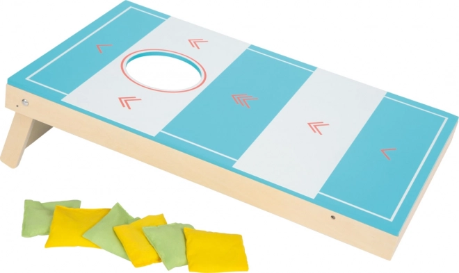 fa játék 2 az 1-ben Cornhole és asztali hoki