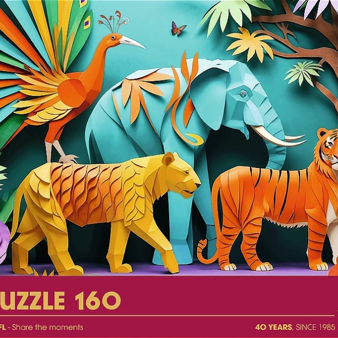 Trefl Puzzle Paper Art: Dzsungel 160 darab