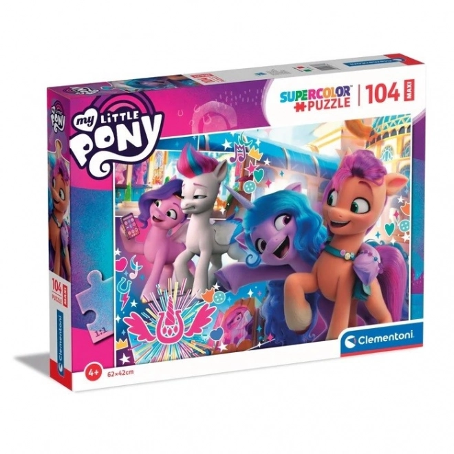 CLEMENTONI puzzle My Little Pony maxi 104 darabos