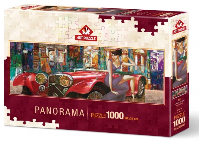 Panorama puzzle esti meghívás 1000 darabos