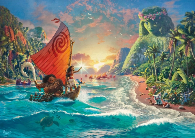 Vaiana 1000 darabos puzzle