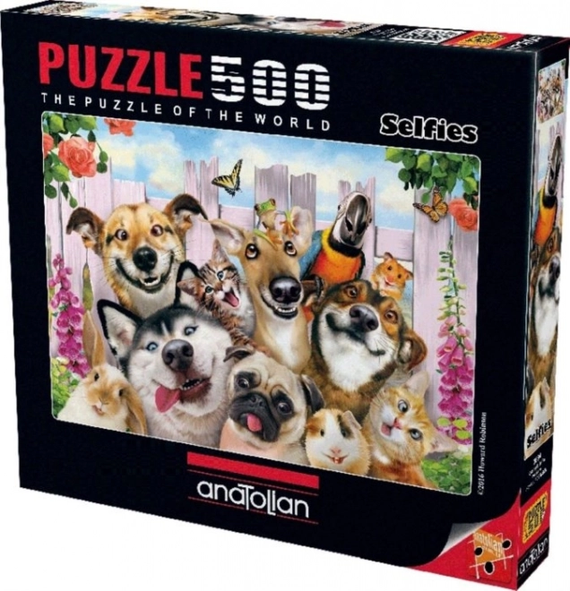 Anatolian háziállatos szelfi puzzle, 500 darabos