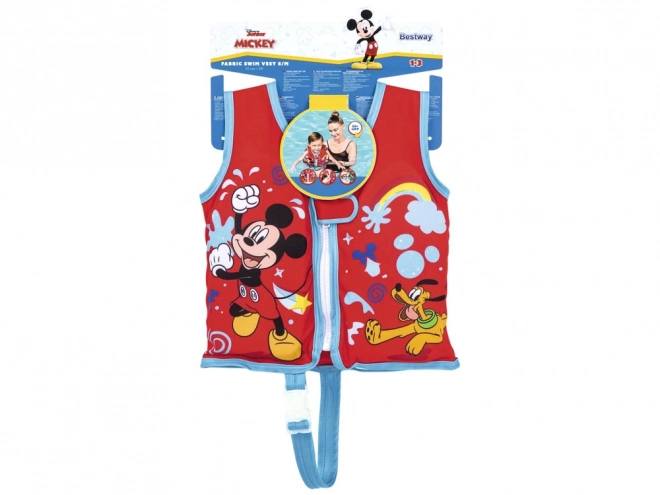 Gyermek úszómellény Mickey Egér Bestway S/M