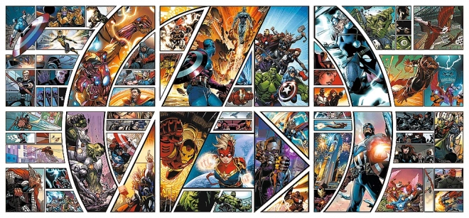 trefl puzzle marvel avengers: az univerzum hősei 9000 darabos