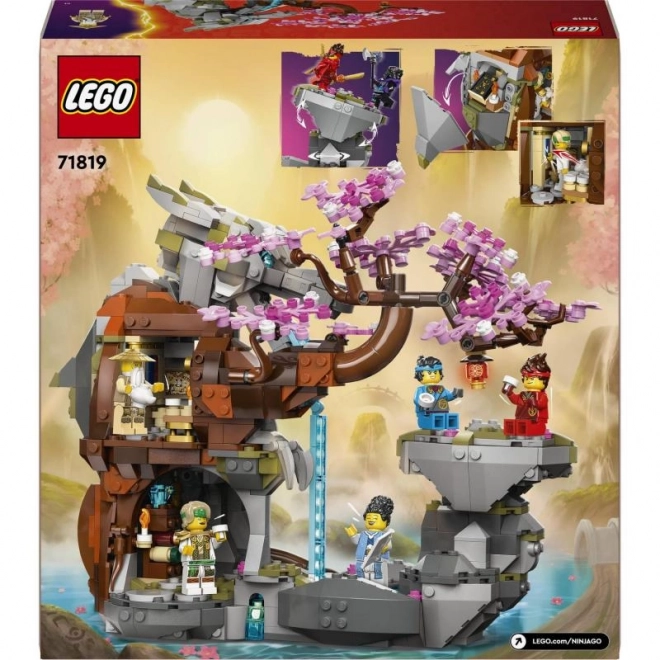 lego ninjago smokkő temploma építőkészlet