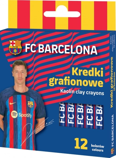 ASTRA FC BARCELONA viaszkréták, 12 db