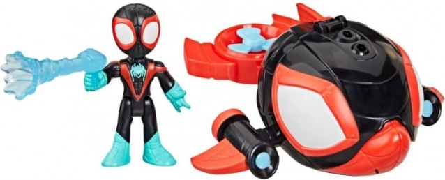 Hasbro Pókember figura és csodálatos jármű