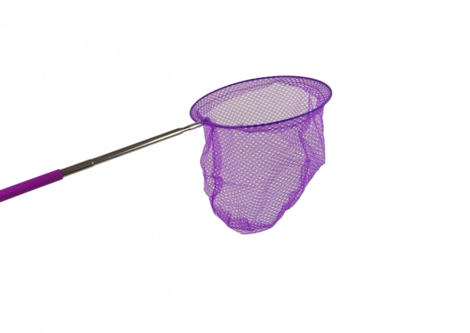 Teleszkópos összecsukható pillangóháló 85 cm Lila