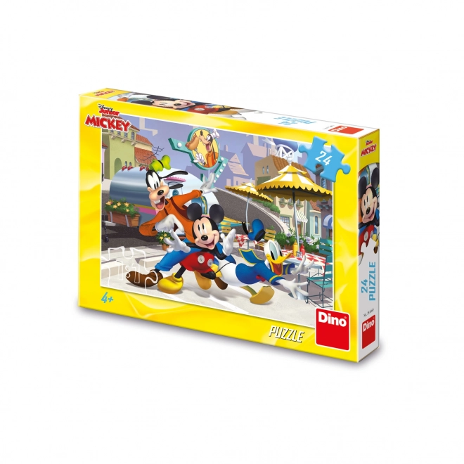 Disney Mickey és barátai 24 darabos puzzle