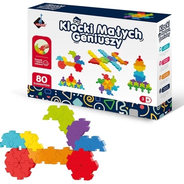 Puzzle kicsi zseniknek - 80 elem