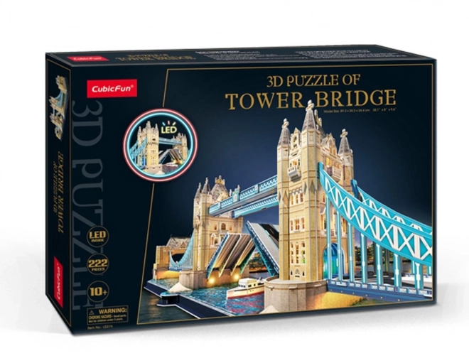 3D puzzle - Tower Bridge LED