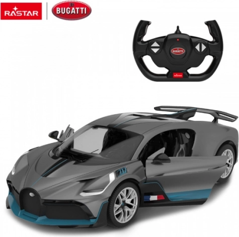 Bugatti Divo ezüst RC autó 1:14 a Rastar-tól