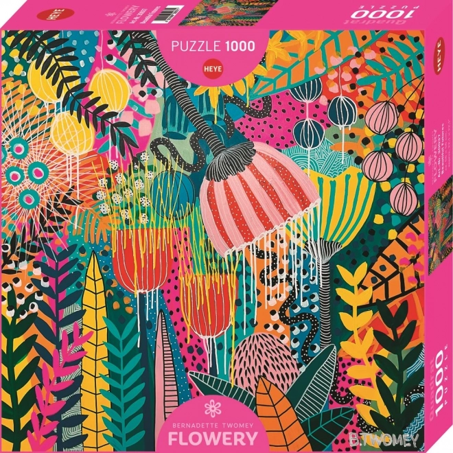 Flowery gyönyörű jövő 1000 darabos puzzle