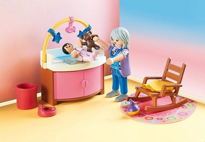 Gyerekszoba játékkészlet Playmobil figurákkal