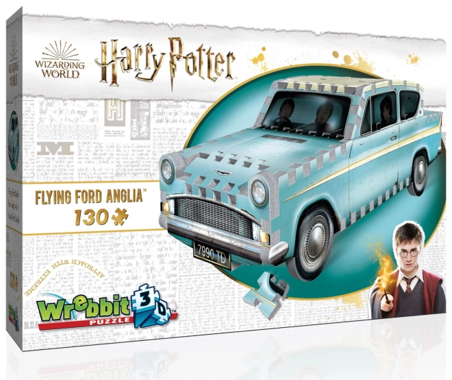 Harry Potter Ford Anglia 3D puzzle - 130 darab