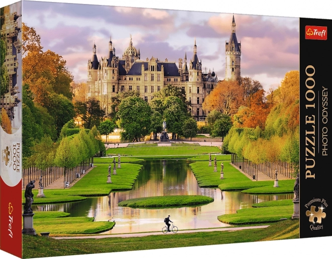 Premium Plus puzzle - kastély Schwerinben