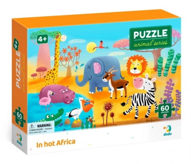 Afrika Puzzle 60 Darabos