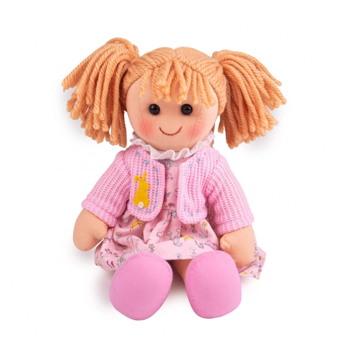 Látvanyos Ella játékbaba - Bigjigs Toys