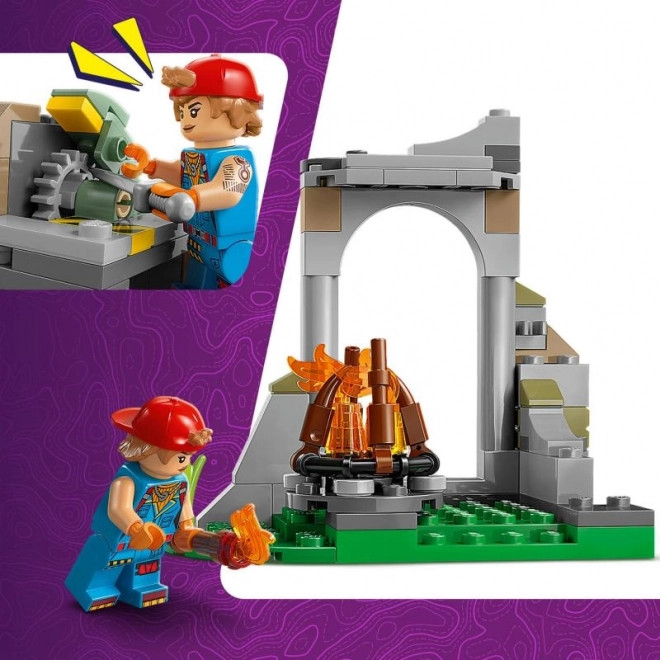 LEGO Fortnite Peely és Sparkplug Táborhely