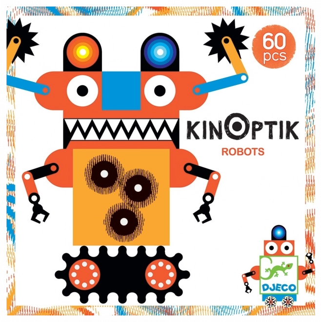 Magnetikus puzzle Kinoptik Roboti