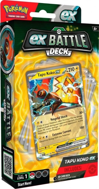 Tapu Koko Ex csatakártyák pakli