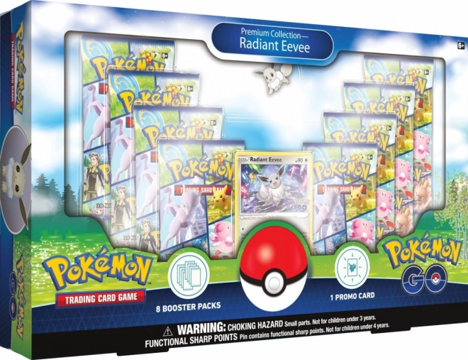 Pokémon TCG Pokémon GO Ragyogó Eevee Prémium Kollekció