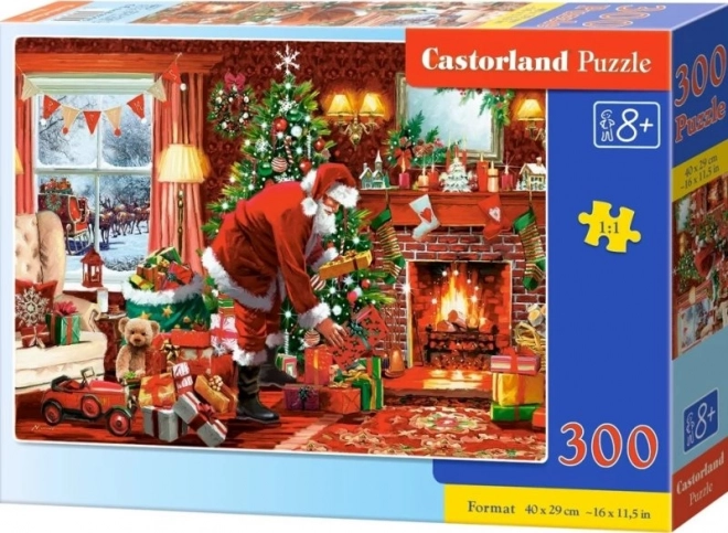 Santa különleges ajándéka puzzle - 300 darabos